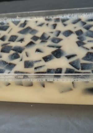 Foto resep Puding Cincau Susu Dele