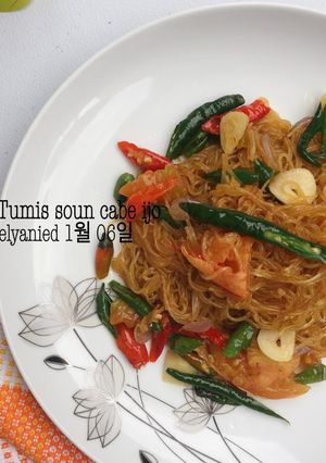 Foto resep Tumis soun cabe ijo