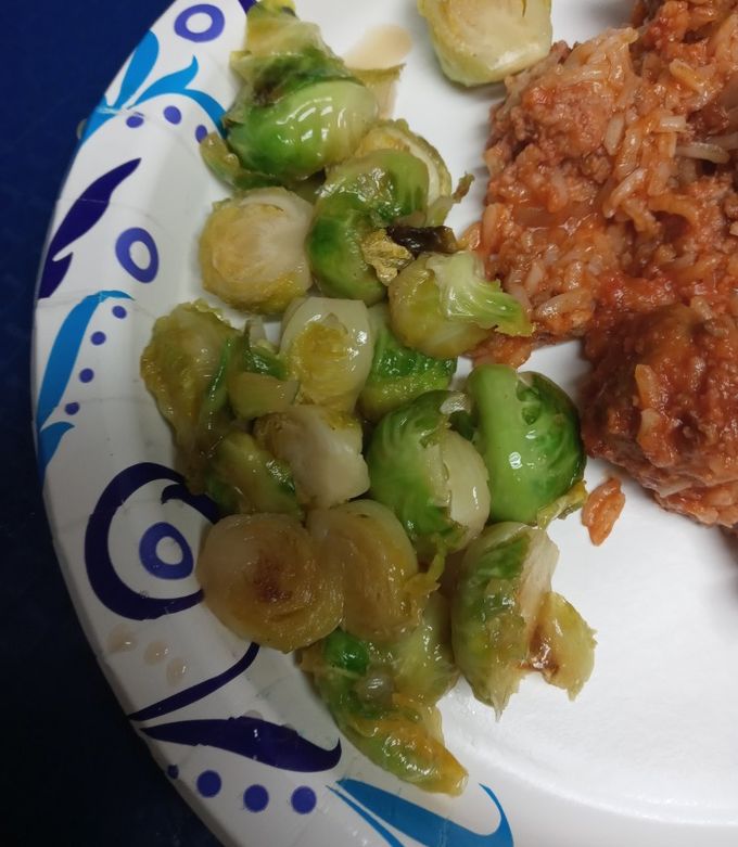 A picture of Brussels Sprouts.