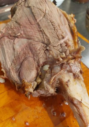 Une photo de Gigot d'agneau