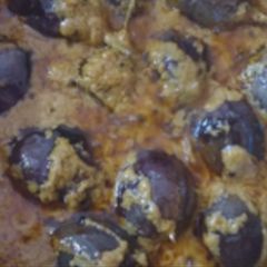 A picture of Eggplant gravy.