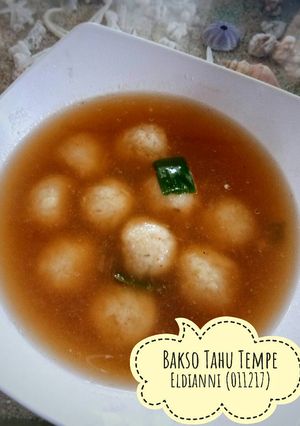 Foto resep Bakso Tahu Tempe