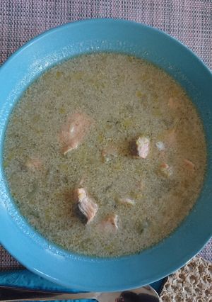 Une photo de Soupe saumon Finlande
