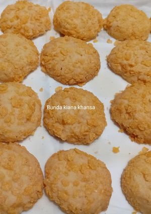 Foto resep Cornflakes cookies