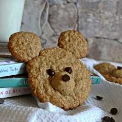 Una foto de Galletas osito de avena