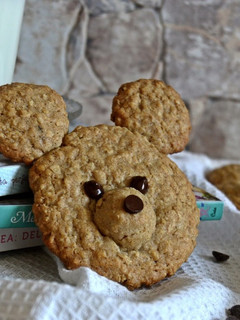 Una foto de Galletas osito de avena