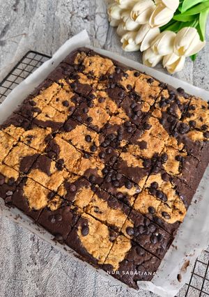 Foto resep Brokies (Brownies Cookies)