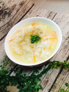 時蔬雞湯粥 的食譜成品照片