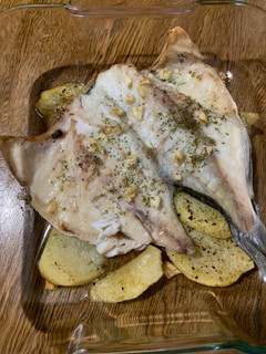 Una foto de Dorada al horno