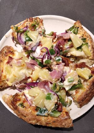 A picture of Pizza Overload.