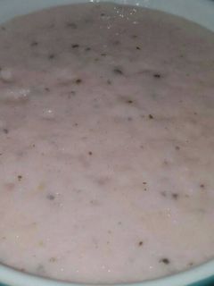 Una foto de Smoothie de sandía y melón