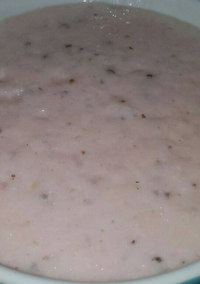 Una foto de Smoothie de sandía y melón