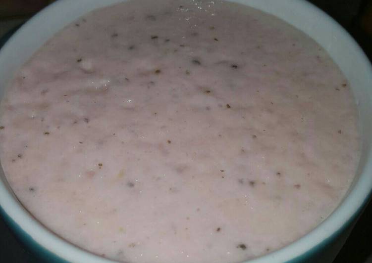 Smoothie de sandía y melón