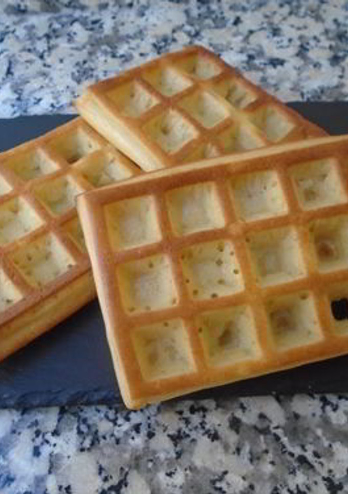 Una foto de Gofres al horno
