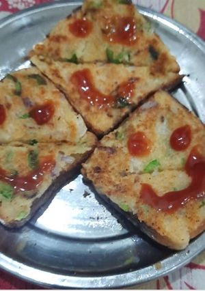 सूजी टोस्ट (sooji toast recipe in Hindi) रेसिपी मुख्य फोटो