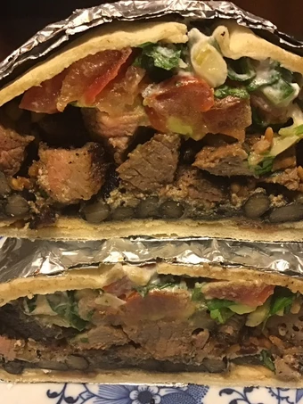 Recipe California Farm Burrito Grande which Delicious