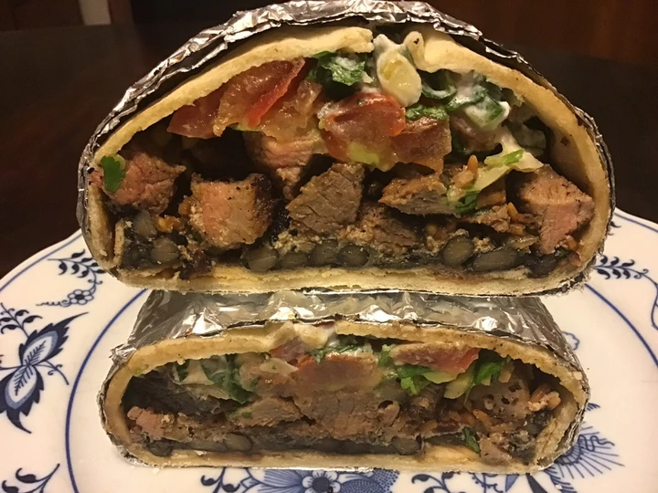 Recipe California Farm Burrito Grande which Delicious