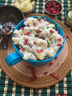 फलाहारी कर्ड राइस (falahari curd rice recipe in Hindi) रेसिपी मुख्य फोटो