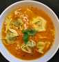 Easy Ways Prepare|Recipe} Pumpkin Soup w/spinach ricotta tortellini the Perfect