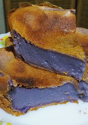 Foto resep Bingka ubi ungu