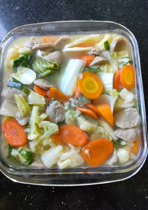 Foto resep Capcay kuah kental