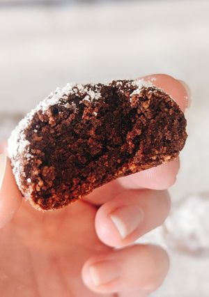 Une photo de Mini moelleux chocolat-amandes