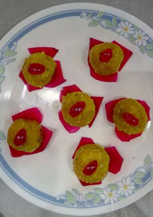 আম তিলের লাড্ডু রেসিপির প্রধান ছবি