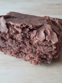 Una foto de Brownie de chocolate