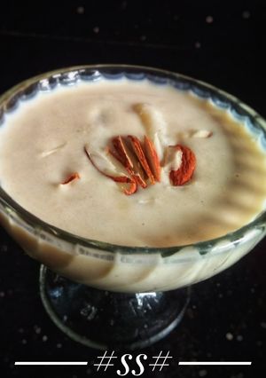A picture of "Chushi Kheer" #Cookpad.