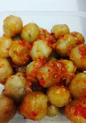 Foto resep Cilok Sambal Bawang Endeus