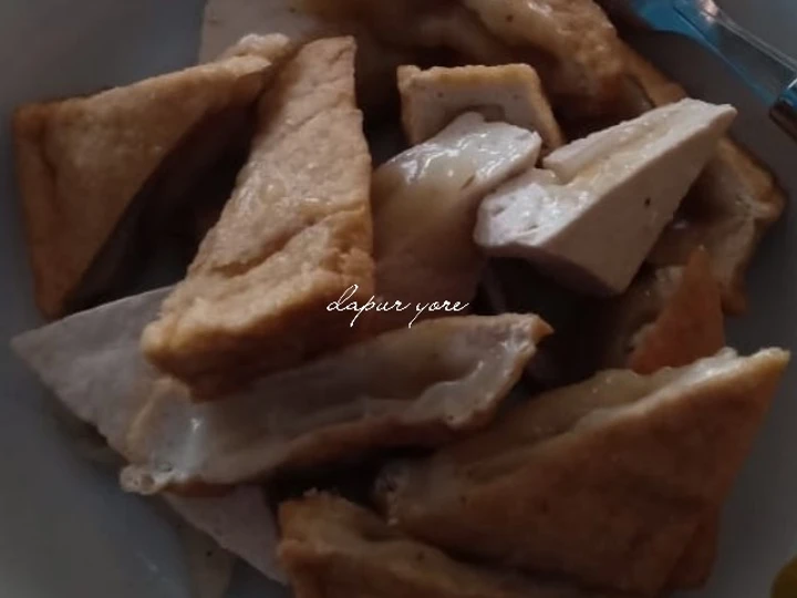 Cara Mudah Membikin Resep Tahu baso home made tanpa daging yang  Bikin Ketagihan Anti Ribet, Mantap