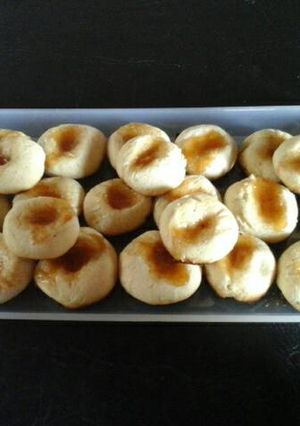 Una foto de Pepas de mermelada de durazno