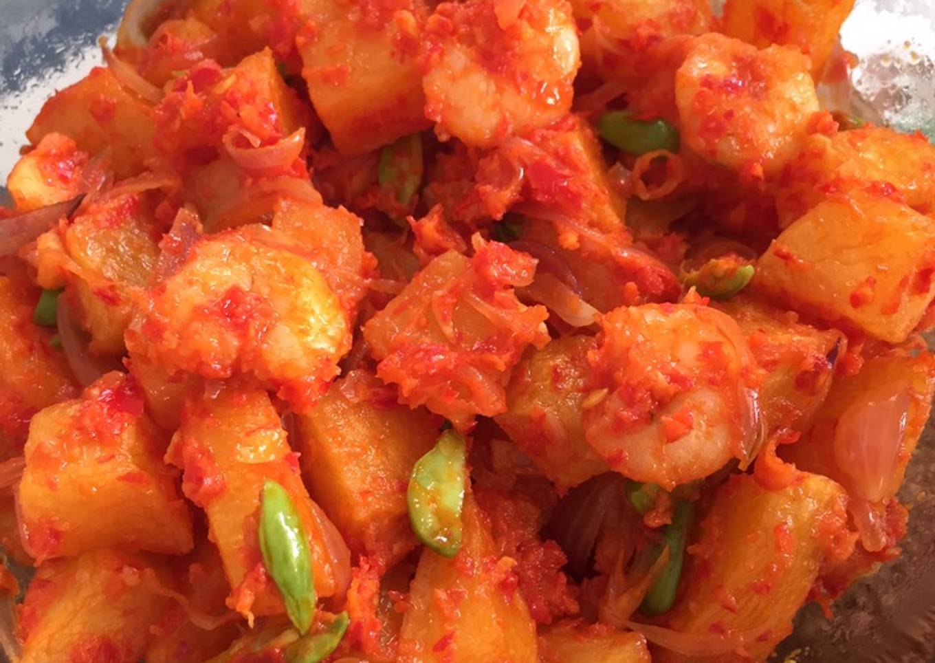 Sambal Goreng Kentang Udang