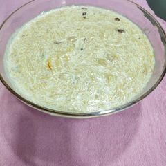 Vermicelli kheer A picture of Vermicelli kheer.