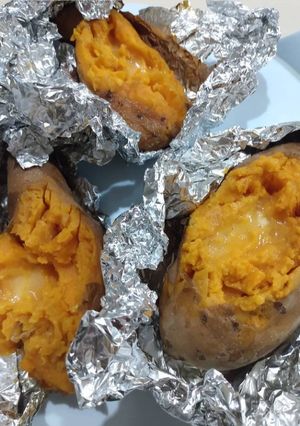 Una foto de Boniato cremoso al horno