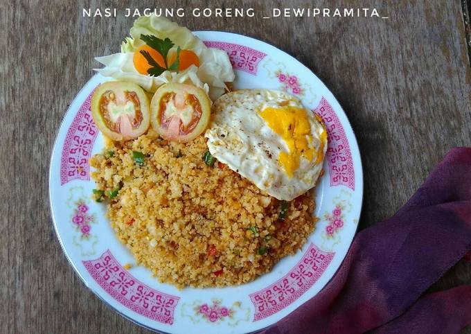 Nasi Jagung Goreng #Maree foto resep utama