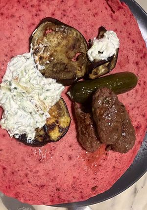 Foto di Kofta Speziate con Cacik