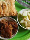 Apple samosa /turn over/puff pastry