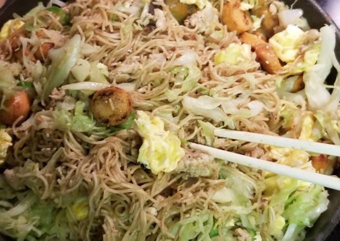 Create your own stir fried noodles