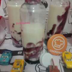 รูปของ Blueberry milk chesse
