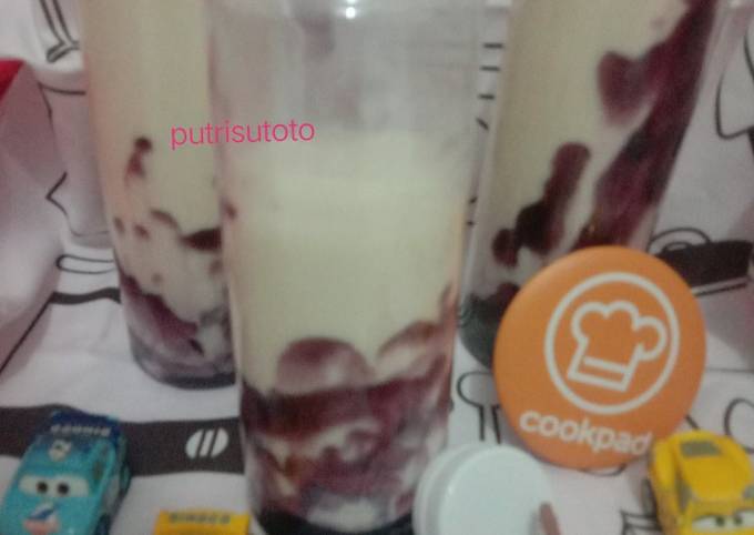 Resep Blueberry milk chesse, Lezat Sekali