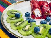 Una foto di salsa di kiwi