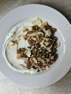 A picture of Homemade granola.