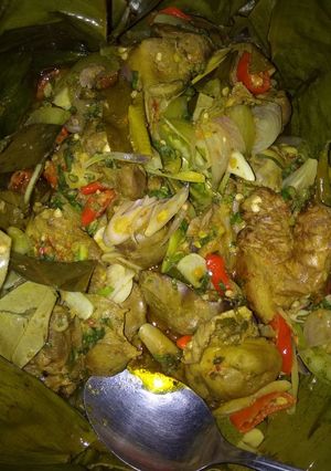 Foto resep Pepes atiampela pedas