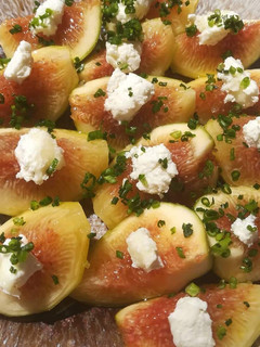 Foto de Figos com queijo de cabra