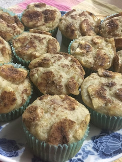 Una foto de Muffins caseros de plátano