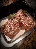 Buche de Noel με γεύση Snickers