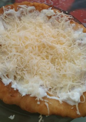 Lángos recept fotója
