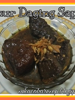 Foto resep Semur Daging Sapi (#PR_AnekaSemur)