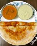 Tuppa Dosa with Podi
